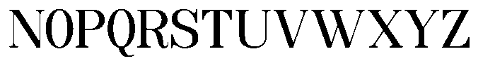 Soffline Medium Semi Condensed Font UPPERCASE