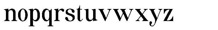 Soffline Medium Semi Condensed Font LOWERCASE
