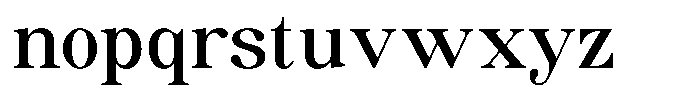 Soffline Medium Semi Expanded Font LOWERCASE