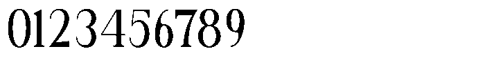Soffline Medium Ultra Condensed Font OTHER CHARS
