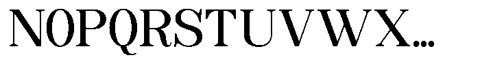 Soffline Medium Font UPPERCASE