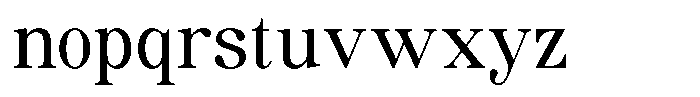 Soffline Regular Font LOWERCASE