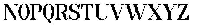 Soffline Semi Bold Condensed Font UPPERCASE