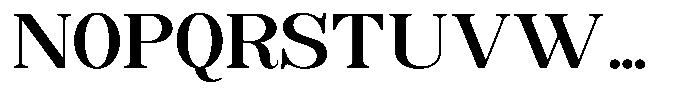 Soffline Semi Bold Expanded Font UPPERCASE