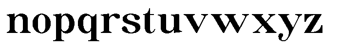 Soffline Semi Bold Expanded Font LOWERCASE