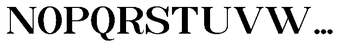 Soffline Semi Bold Extra Expanded Font UPPERCASE