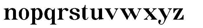 Soffline Semi Bold Semi Expanded Font LOWERCASE