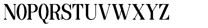 Soffline Semi Bold Ultra Condensed Font UPPERCASE