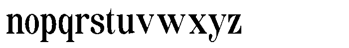 Soffline Semi Bold Ultra Condensed Font LOWERCASE
