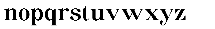Soffline Semi Bold Font LOWERCASE