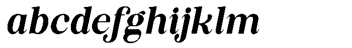 Soffline Semi Condensed Bold Italic FONT