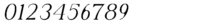Soffline Semi Condensed Light Italic Font OTHER CHARS