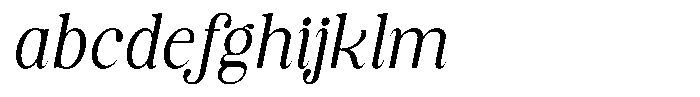 Soffline Semi Condensed Light Italic FONT