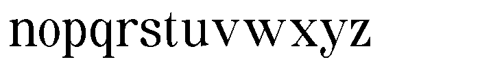 Soffline Semi Condensed Font LOWERCASE