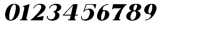 Soffline Semi Expanded Black Italic Font OTHER CHARS