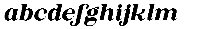 Soffline Semi Expanded Extra Bold Italic FONT