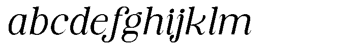 Soffline Semi Expanded Light Italic FONT