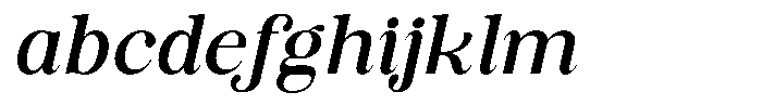 Soffline Semi Expanded Medium Italic FONT
