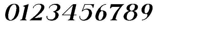 Soffline Semi Expanded Semi Bold Italic Font OTHER CHARS