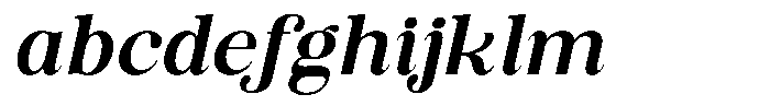 Soffline Semi Expanded Semi Bold Italic FONT