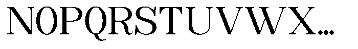 Soffline Semi Expanded Font UPPERCASE