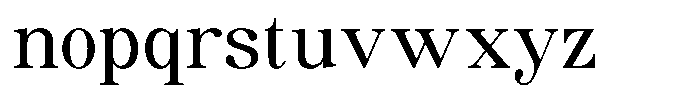 Soffline Semi Expanded Font LOWERCASE