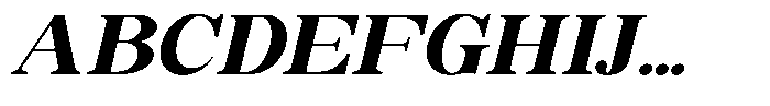 Soffline Soffline-Ext Exp Extra Bold Italic Font UPPERCASE
