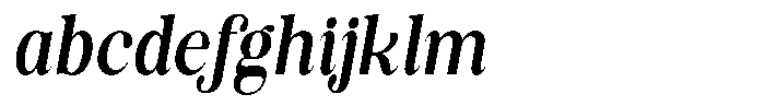 Soffline Soffline-Extra Condensed Sem Bold Italic FONT