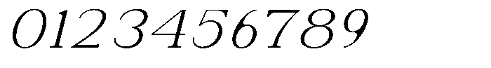 Soffline Soffline-Ult Exp Extra Light Italic Font OTHER CHARS