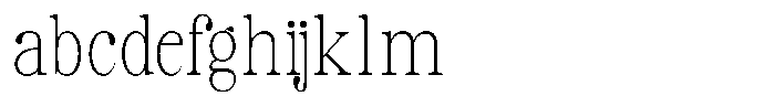 Soffline Thin Condensed FONT