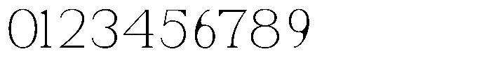 Soffline Thin Expanded Font OTHER CHARS