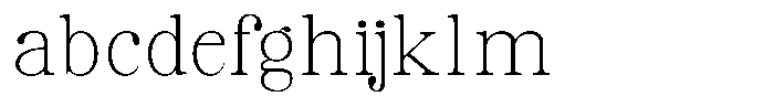 Soffline Thin Expanded FONT