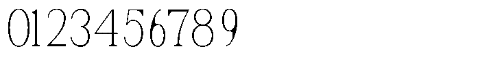 Soffline Thin Extra Condensed Font OTHER CHARS