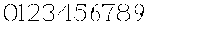 Soffline Thin Extra Expanded Font OTHER CHARS