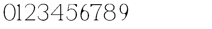 Soffline Thin Semi Expanded Font OTHER CHARS