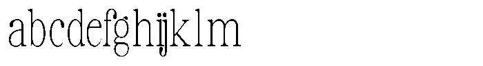 Soffline Thin Ultra Condensed FONT