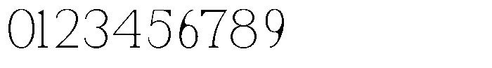 Soffline Thin Font OTHER CHARS