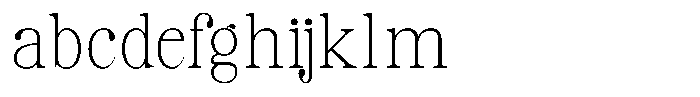 Soffline Thin FONT