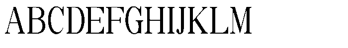 Soffline Ultra Condensed Font UPPERCASE