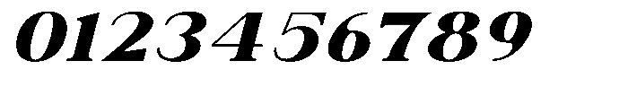 Soffline Ultra Expanded Black Italic Font OTHER CHARS