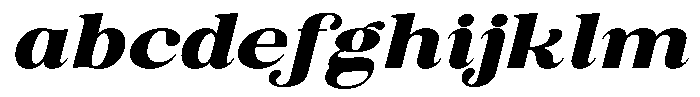 Soffline Ultra Expanded Black Italic FONT