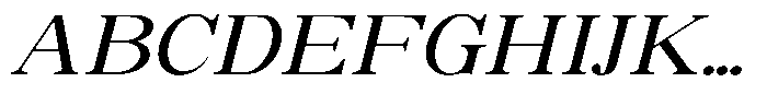 Soffline Ultra Expanded Italic Font UPPERCASE