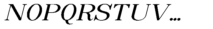 Soffline Ultra Expanded Italic Font UPPERCASE