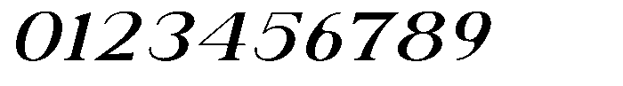 Soffline Ultra Expanded Medium Italic Font OTHER CHARS
