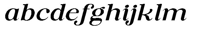 Soffline Ultra Expanded Medium Italic FONT