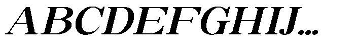 Soffline Ultra Expanded Semi Bold Italic Font UPPERCASE