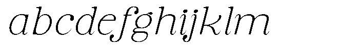 Soffline Ultra Expanded Thin Italic FONT