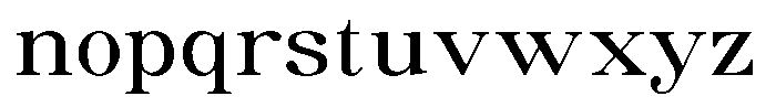Soffline Ultra Expanded Font LOWERCASE