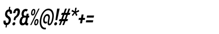 Sofia Pro Compact Medium Italic Font OTHER CHARS