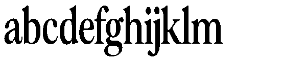 Sofian Monika Condensed FONT